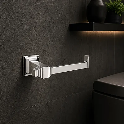 System Kubic Tuvalet Kağıtlığı Krom (BA1005 002 CR) - 1