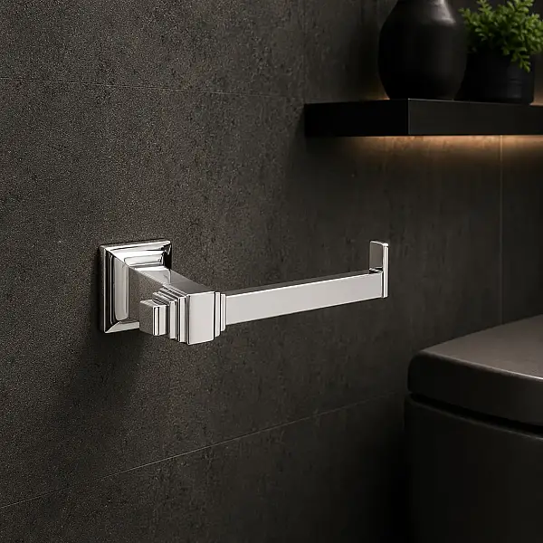 System Kubic Tuvalet Kağıtlığı Krom (BA1005 002 CR) - 1