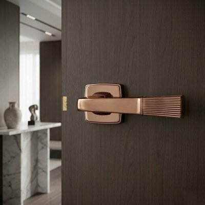 System Lucina Rose Renk Rozetli Kapı Kolu (HA134RO13 RS) - System