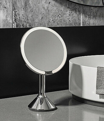 System Masa Üstü Büyüteçli Makyaj Aynası Krom Renk (BA2020 035 CR) - System Banyo