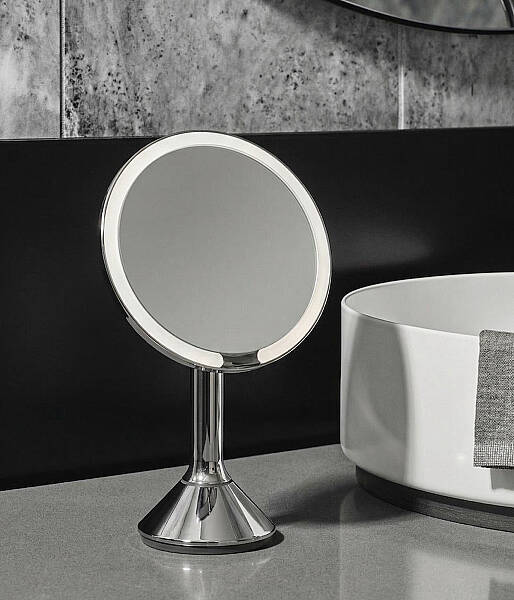 System Masa Üstü Büyüteçli Makyaj Aynası Krom Renk (BA2020 035 CR) - 1