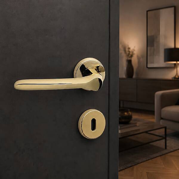 System Metis Kapı Kolu Gold Renk (HA174RO12 GL) - 1