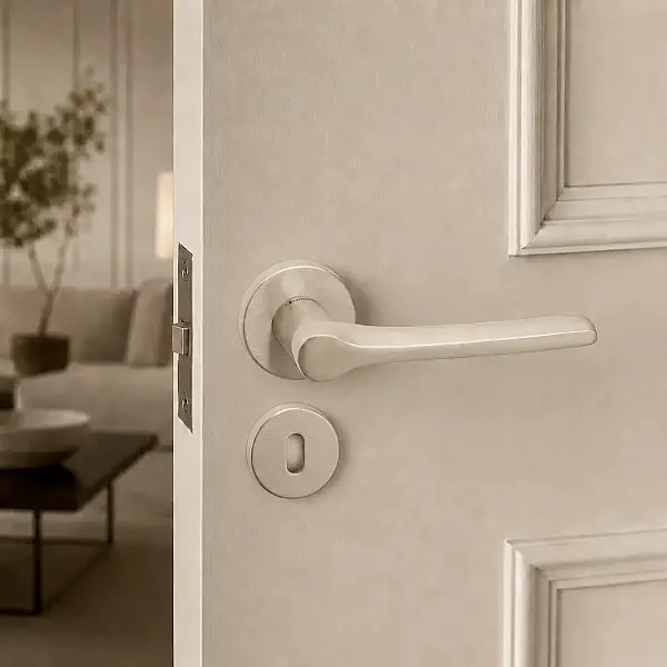 System Metis Kapı Kolu Nikel Saten (HA174RO12 NB) - 1