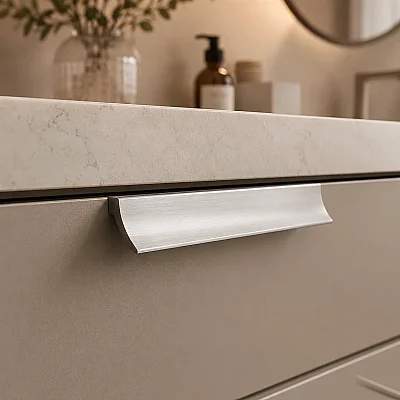 System Mobilya Kulbu 160mm Mat Krom (1882-160AL1) - 4