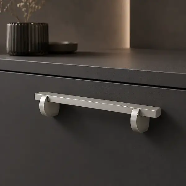 System Mobilya Kulbu 192mm Mat Krom (6090-192AL1) - 4