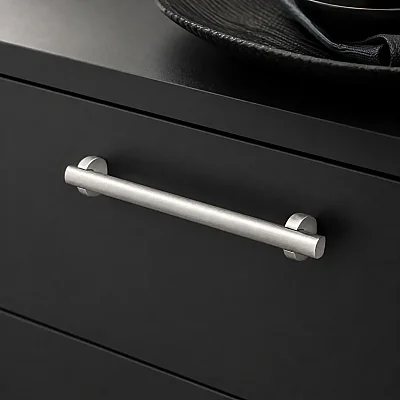 System Mobilya Kulbu 192mm Mat Krom (6090-192AL1) - 1
