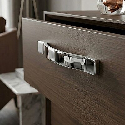 System Mobilya Kulbu 192mm Krom (5500-192CR) - System