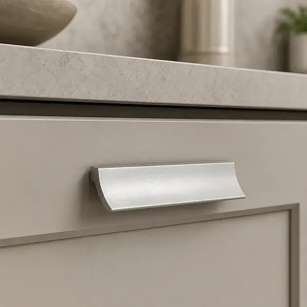System Mobilya Kulbu 224mm Mat Krom (1882-224AL1) - 1