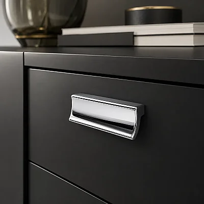 System Mobilya Kulbu 64mm Krom (1882-64CR) - 1