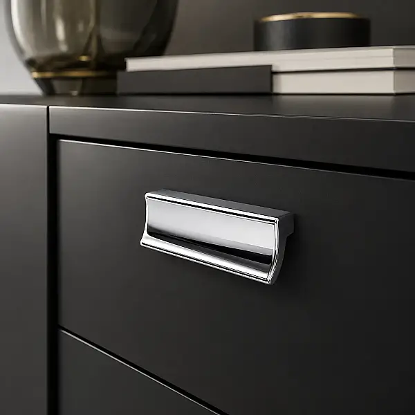 System Mobilya Kulbu 64mm Krom (1882-64CR) - 1