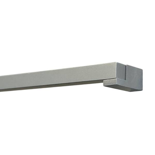 System Mobilya Kulbu Mat Krom Renk 256mm Kulp Seri Sonu (5135-256AL1) - 2