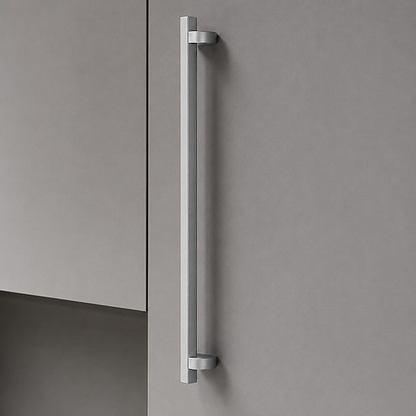 System Mobilya Kulbu Mat Krom Renk 320mm Kulp (6090-320AL1) - 1