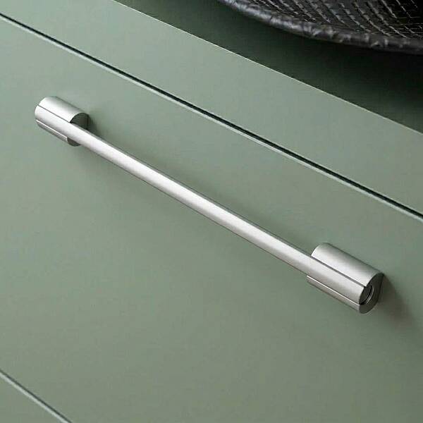 System Mobilya Kulbu Mat Krom Renk 320mm Kulp (6095-320AL1) - 1