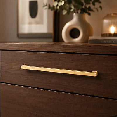 System Mobilya Kulbu Altın Renk 128mm Kulp (SY9269 0128 GL) - 3