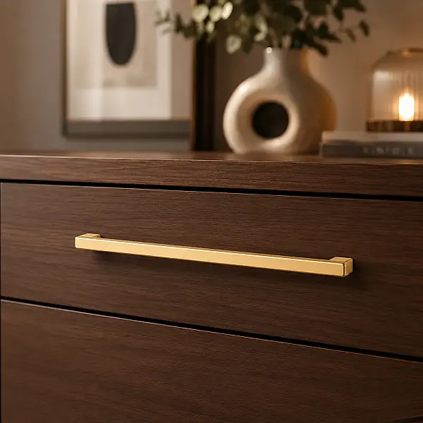 System Mobilya Kulbu Altın Renk 128mm Kulp (SY9269 0128 GL) - 3
