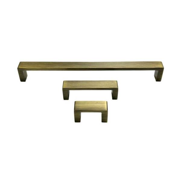 System Mobilya Kulbu Antik Renk 128mm Kulp (SY6250 0128 ABM) - 1