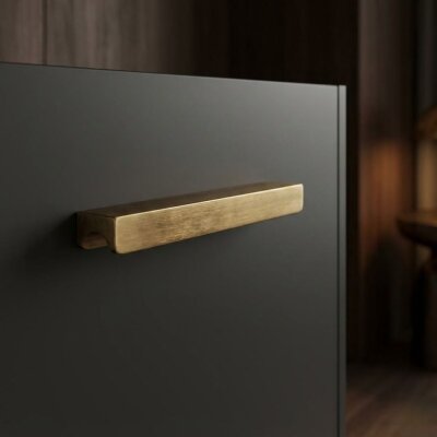 System Mobilya Kulbu Antik Renk 160mm Kulp (SY1700 0160 ABM) - 1