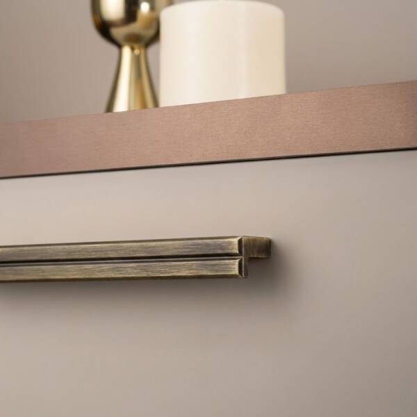 System Mobilya Kulbu Antik Renk 160mm Kulp (SY9255 0160 ABM) - 2