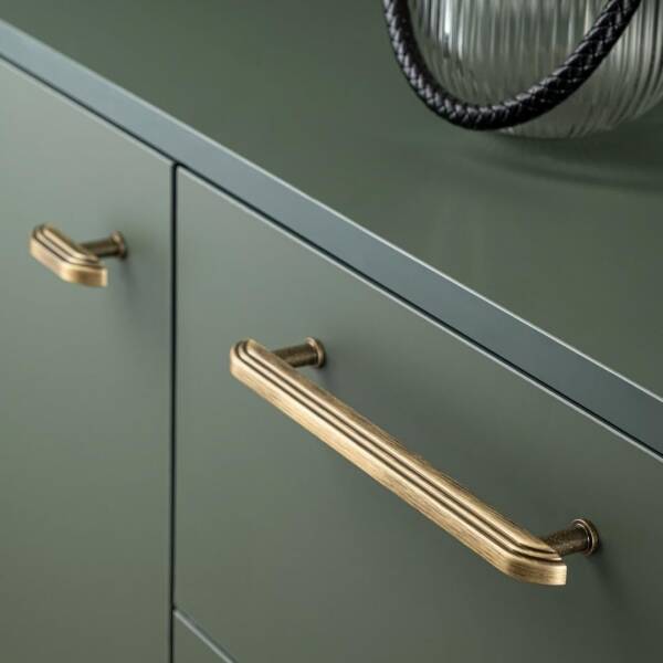 System Mobilya Kulbu Antik Renk 640mm Kulp (SY9476 0640 ABM-ABM) - 1