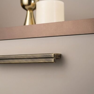 System Mobilya Kulbu Antik Renk 960mm Kulp (SY9255 0960 ABM) - System (1)