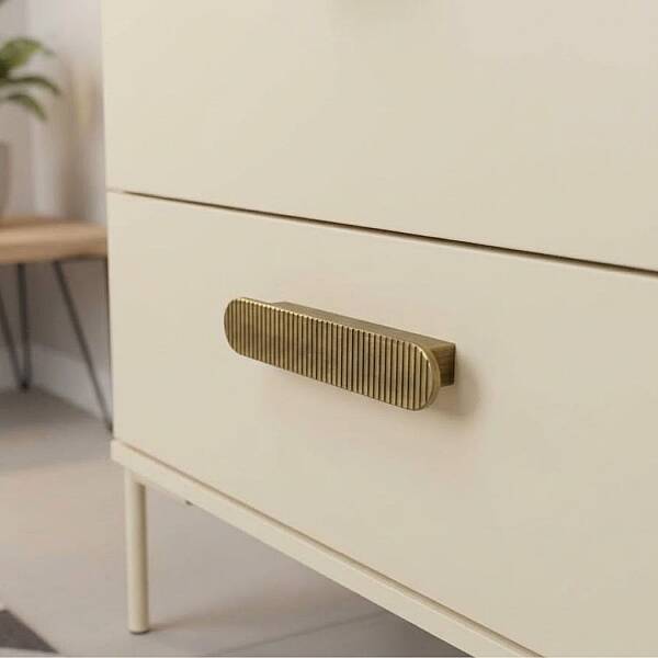 System Mobilya Kulbu Antik Sarı 16mm Düğme Kulp (SY4729 0016 ABM) - 1