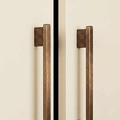 System Mobilya Kulbu Fırçalı Bronz Renk 640mm Kulp (SY9478 0640 ELX3-ELX3) - System