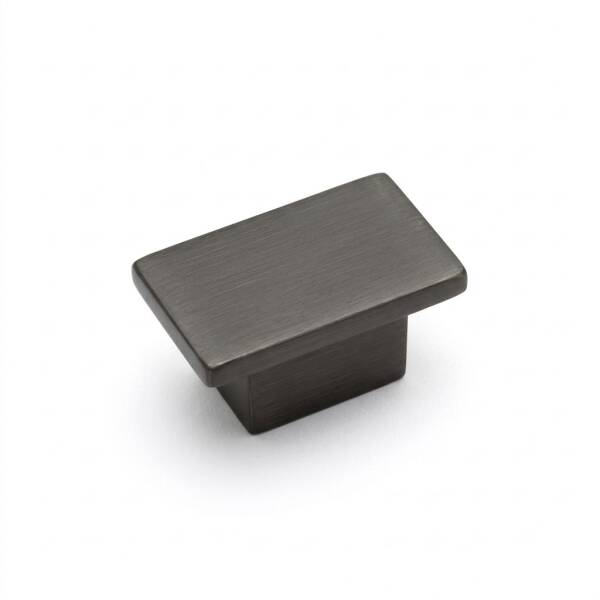 System Mobilya Kulbu Fırçalı Füme Renk 16mm Düğme Kulp (SY4335 0016 ELX1) - 1
