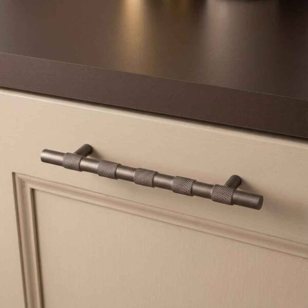 System Mobilya Kulbu Fırçalı Füme Renk 320mm Kulp (SY9387 0320 ELX1-ELX1) - 1