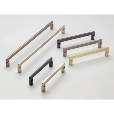 System Mobilya Kulbu Fırçalı Füme Renk 128mm Kulp (SY9393 0128 ELX1) - 2