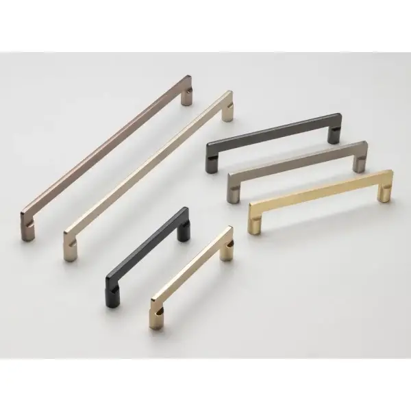 System Mobilya Kulbu Fırçalı Füme Renk 128mm Kulp (SY9393 0128 ELX1) - 2