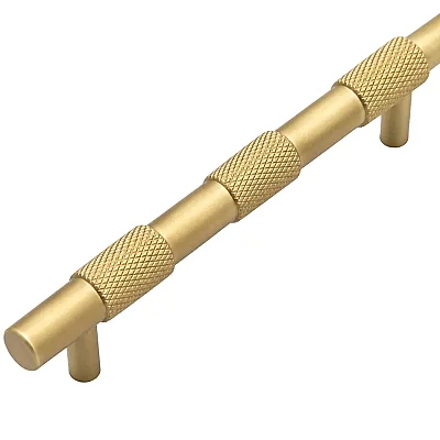 System Mobilya Kulbu Fırçalı Mat Altın Renk 320mm Kulp (SY9387 0320 ELX5-ELX5) - System (1)