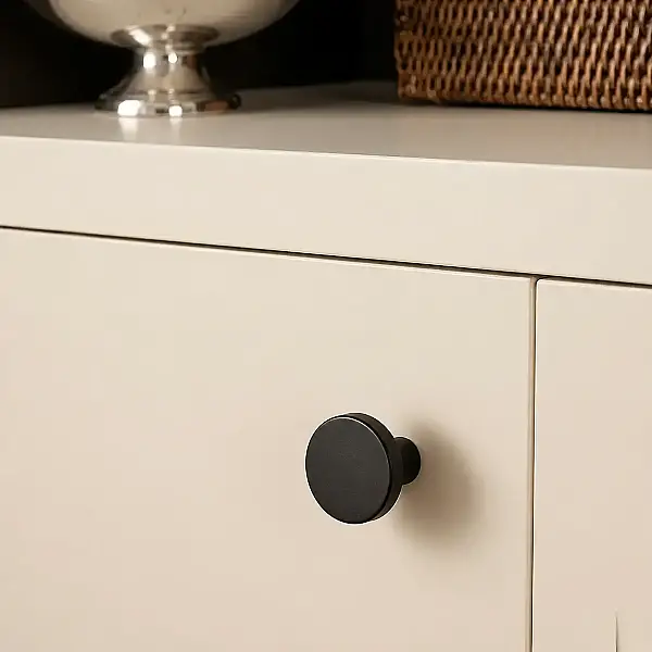 System Mobilya Kulbu Füme Renk 38mm Düğme Kulp (SY1910 0038 BBN) - 1