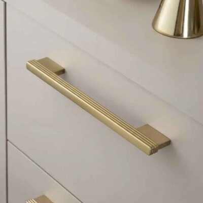 System Mobilya Kulbu Gold Branch Renk 128mm Kulp (SY9290 0128 GB) - System