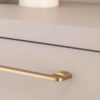 System Mobilya Kulbu Gold Branch Renk 160mm Kulp (SY9396 0160 GB) - System