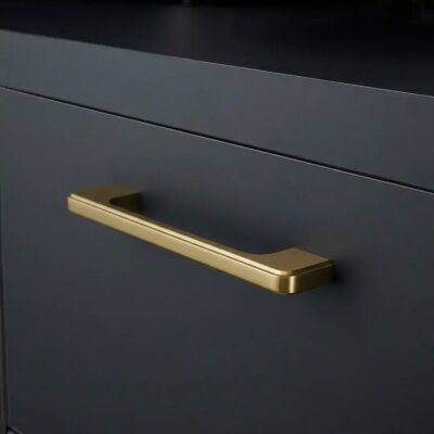 System Mobilya Kulbu Gold Branch Renk 480mm Kulp (SY9276 0480 GB) - System