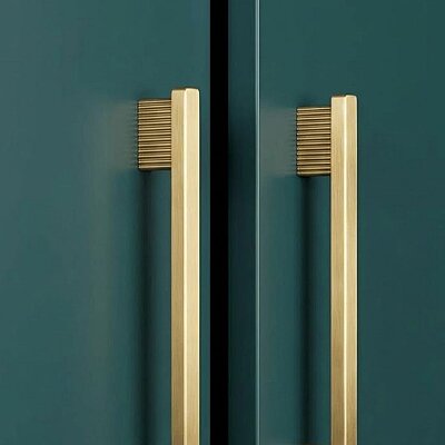 System Mobilya Kulbu Gold Branch Renk 640mm Kulp (SY9478 0640 GB-GB) - System