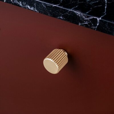 System Mobilya Kulbu Gold Branche Renk 20mm Düğme Kulp (SY1973 0020 GB) - System