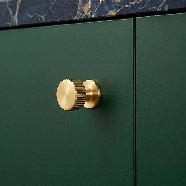 System Mobilya Kulbu Gold Branche Renk 26mm Düğme Kulp (SY1975 0026 GB) - 1