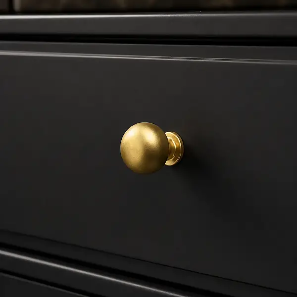 System Mobilya Kulbu Gold Branche Renk 26mm Kulp (SY1465 0026 GB) - 1