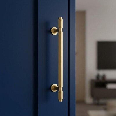 System Mobilya Kulpu Altın Saten Renk 320mm Kulp (SY8998 0320 GB-GB) - System