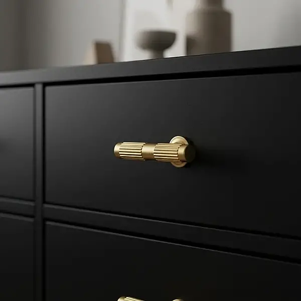 System Mobilya Kulbu Gold Branche Renk 8mm Düğme Kulp (SY8998 0008 GB-GB) - 1