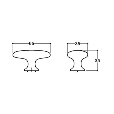 System Mobilya Kulbu Gold Branche Renk Düğme Kulp (SY4322 0008 GB) - 3