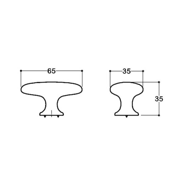 System Mobilya Kulbu Gold Branche Renk Düğme Kulp (SY4322 0008 GB) - 3