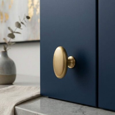 System Mobilya Kulbu Gold Branche Renk Düğme Kulp (SY4322 0008 GB) - System