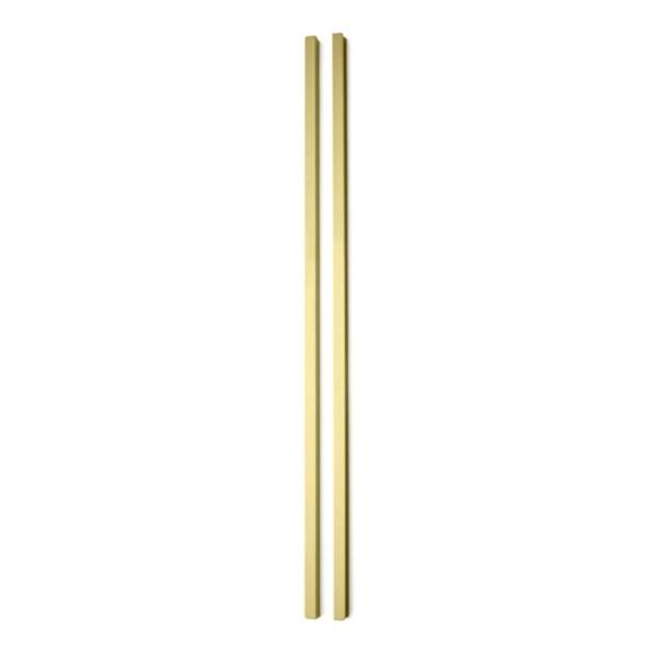 System Mobilya Kulbu Mat Altın Renk 832mm Kulp (SY1700 0832 BB) - 2