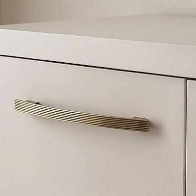 System Mobilya Kulbu Nikel Saten Renk 288mm Kulp (5680-288NB) - System