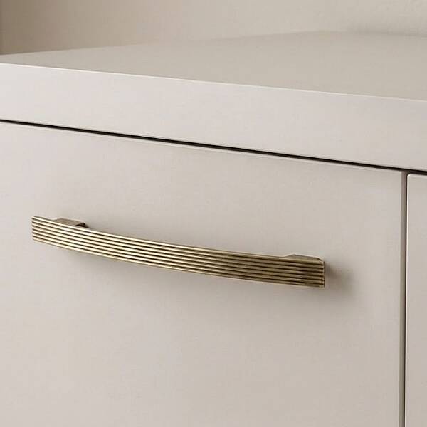 System Mobilya Kulbu Nikel Saten Renk 288mm Kulp (5680-288NB) - 1