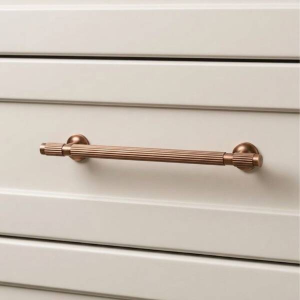 System Mobilya Kulbu Rose Renk 192mm Kulp (SY8998 0192 RSB-RSB) - 1