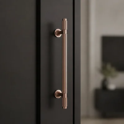 System Mobilya Kulbu Rose Renk 320mm Kulp (SY8998 0320 RSB-RSB) - 1