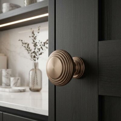 System Mobilya Kulbu Rose Renk 32MM Düğme Kulp (SY1937 0032 RS) - System